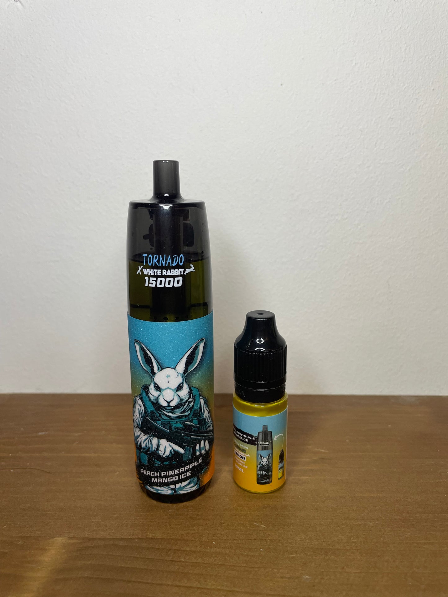 Tornado x White Rabbit 15000 Puff CBD – Saveur Peach Pineapple Mango Ice