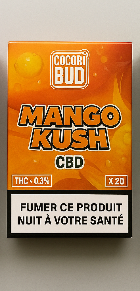 Cigarettes CBD - Goût Mango Kush