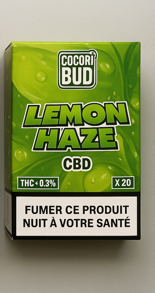Cigarettes CBD - Goût Lemon Haze